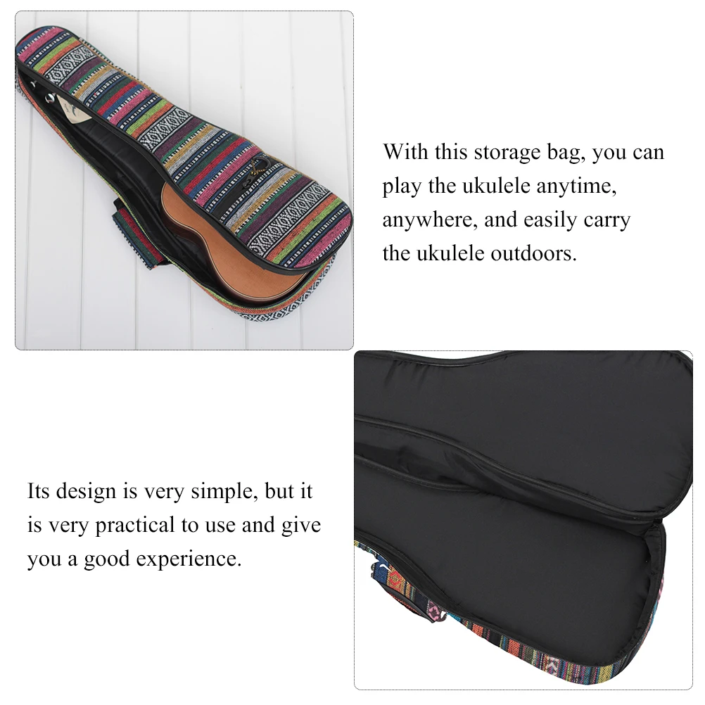 Ukulele Bag Shoulder for Case Thicken Protective Polyester Instrument Backpack Scratch-resistant Cotton
Ukulele Bag Shoulder for Case Thicken Protective Polyester Instrument Backpack Scratch-resistant Cotton
