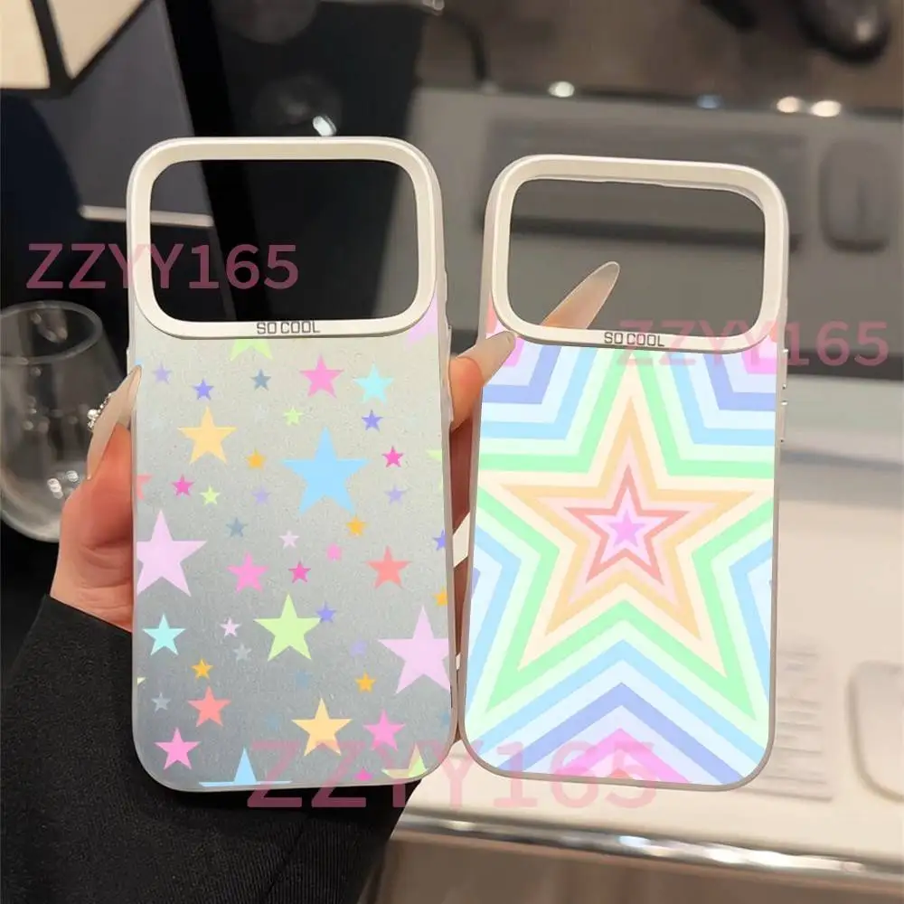 Stars Aesthetic Colorful For iPhone 17,16,15,14,13,12,X,8,Pro,Max,Plus,SE4,Air,Mini White Dustproof Matte IMD Case
Stars Aesthetic Colorful For iPhone 17,16,15,14,13,12,X,8,Pro,Max,Plus,SE4,Air,Mini White Dustproof Matte IMD Case