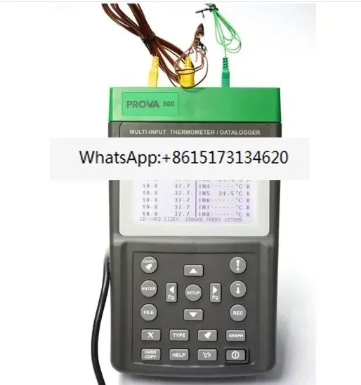 TES PROVA-800/830 Многоточечный термометр с цветным экраном 8-канальный термометр-метр-рекордер Китай
TES PROVA-800/830 Многоточечный термометр с цветным экраном 8-канальный термометр-метр-рекордер Китай
