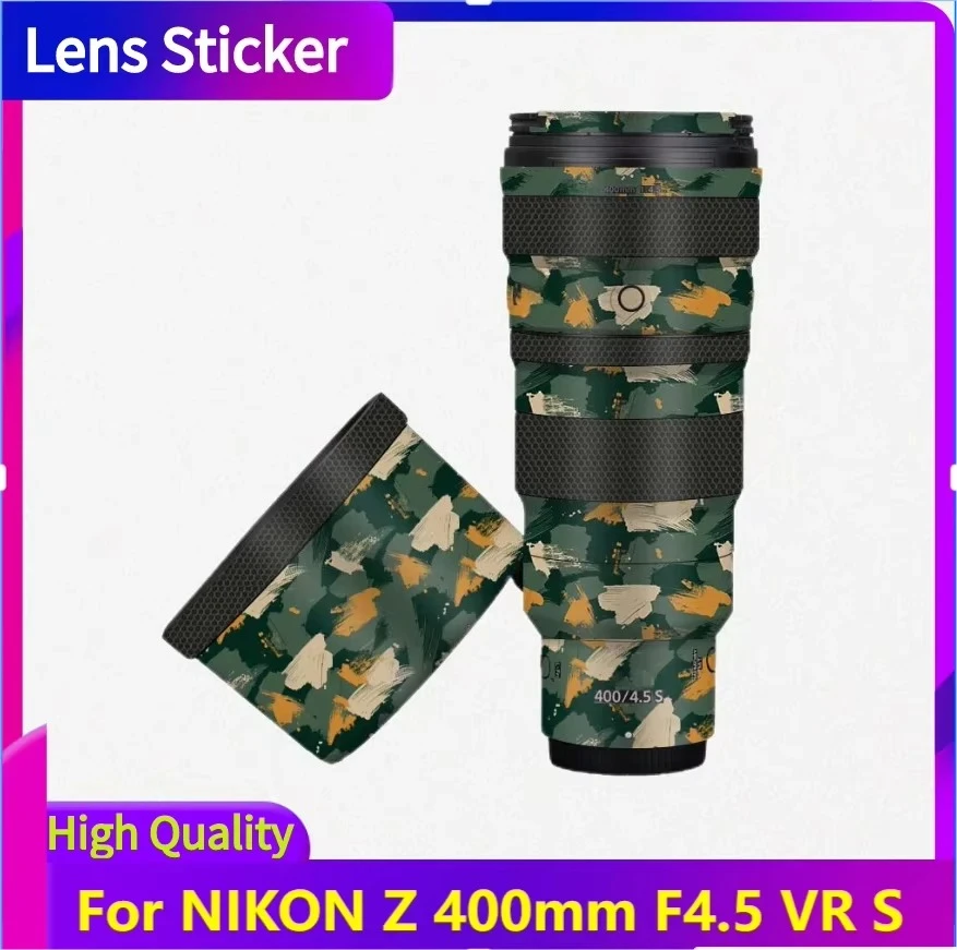 for nikon Z 400mm F4.5 VR S Lens Sticker Protective Skin Decal Vinyl Wrap Film Anti-Scratch Protector Coat Z400 4.5S
for nikon Z 400mm F4.5 VR S Lens Sticker Protective Skin Decal Vinyl Wrap Film Anti-Scratch Protector Coat Z400 4.5S