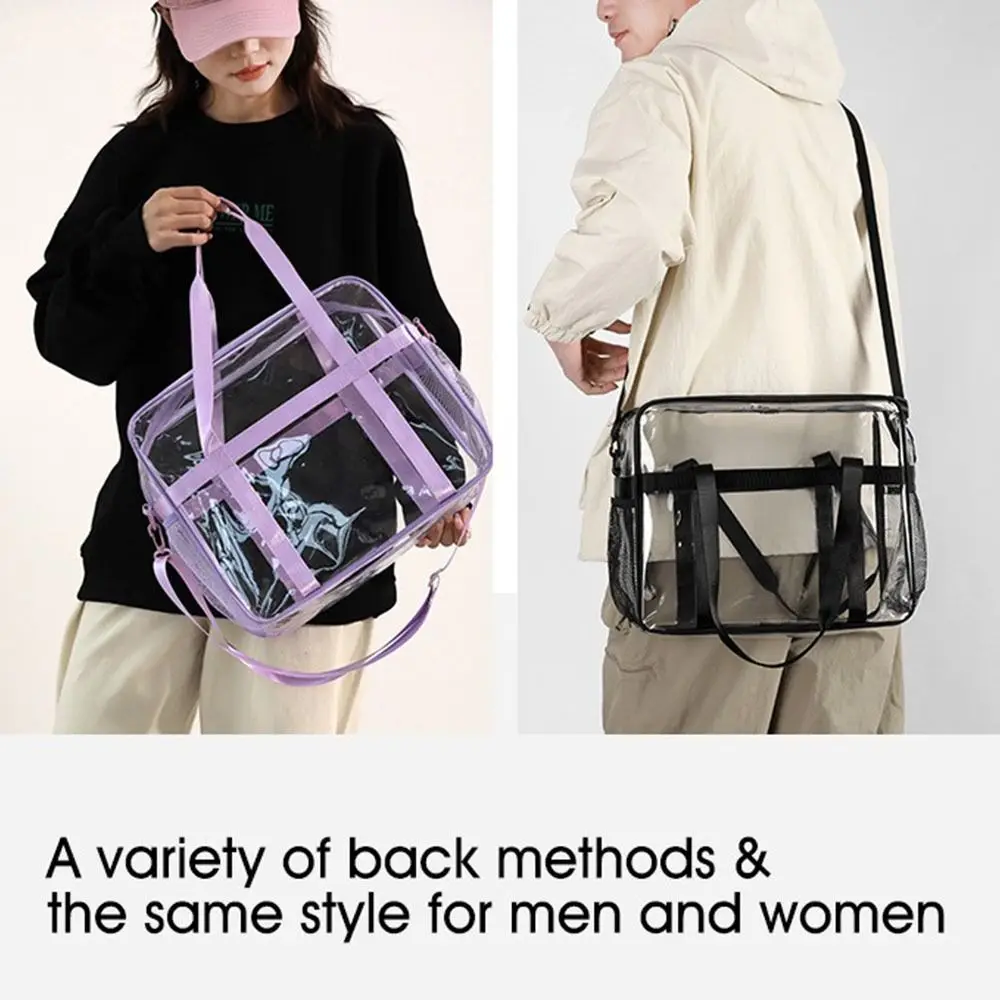 Large Capacity Transparent Crossbody Bag Waterproof PVC Material Washing Storage Bag Lightweight Portable Toiletries Handbag
Large Capacity Transparent Crossbody Bag Waterproof PVC Material Washing Storage Bag Lightweight Portable Toiletries Handbag