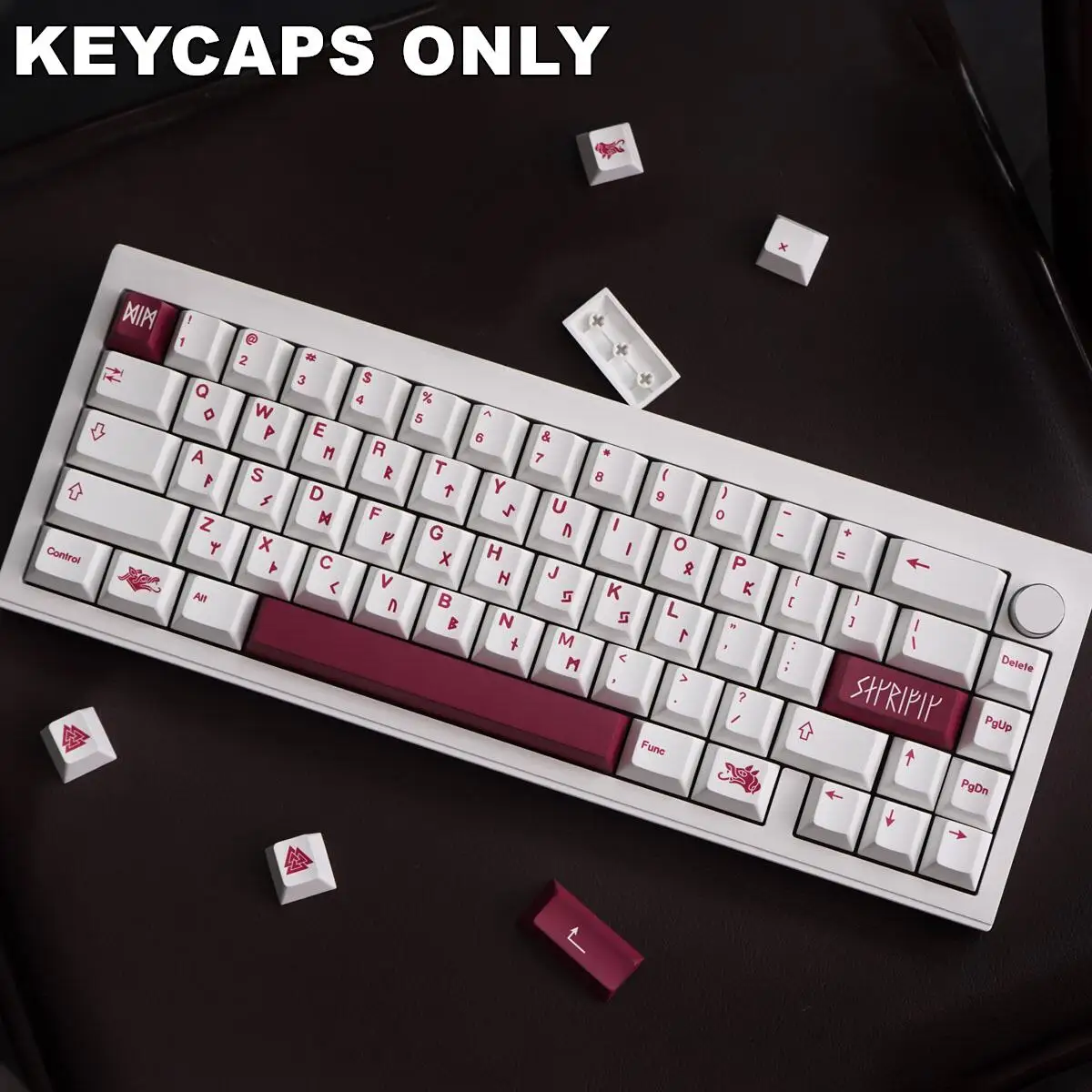 142 Keys Blood Ritual PBT Cherry Keycaps Dye-Sublimated Keycap Set for Mx Cherry Gateron Switch Mechanical Keyboard Kit
142 Keys Blood Ritual PBT Cherry Keycaps Dye-Sublimated Keycap Set for Mx Cherry Gateron Switch Mechanical Keyboard Kit