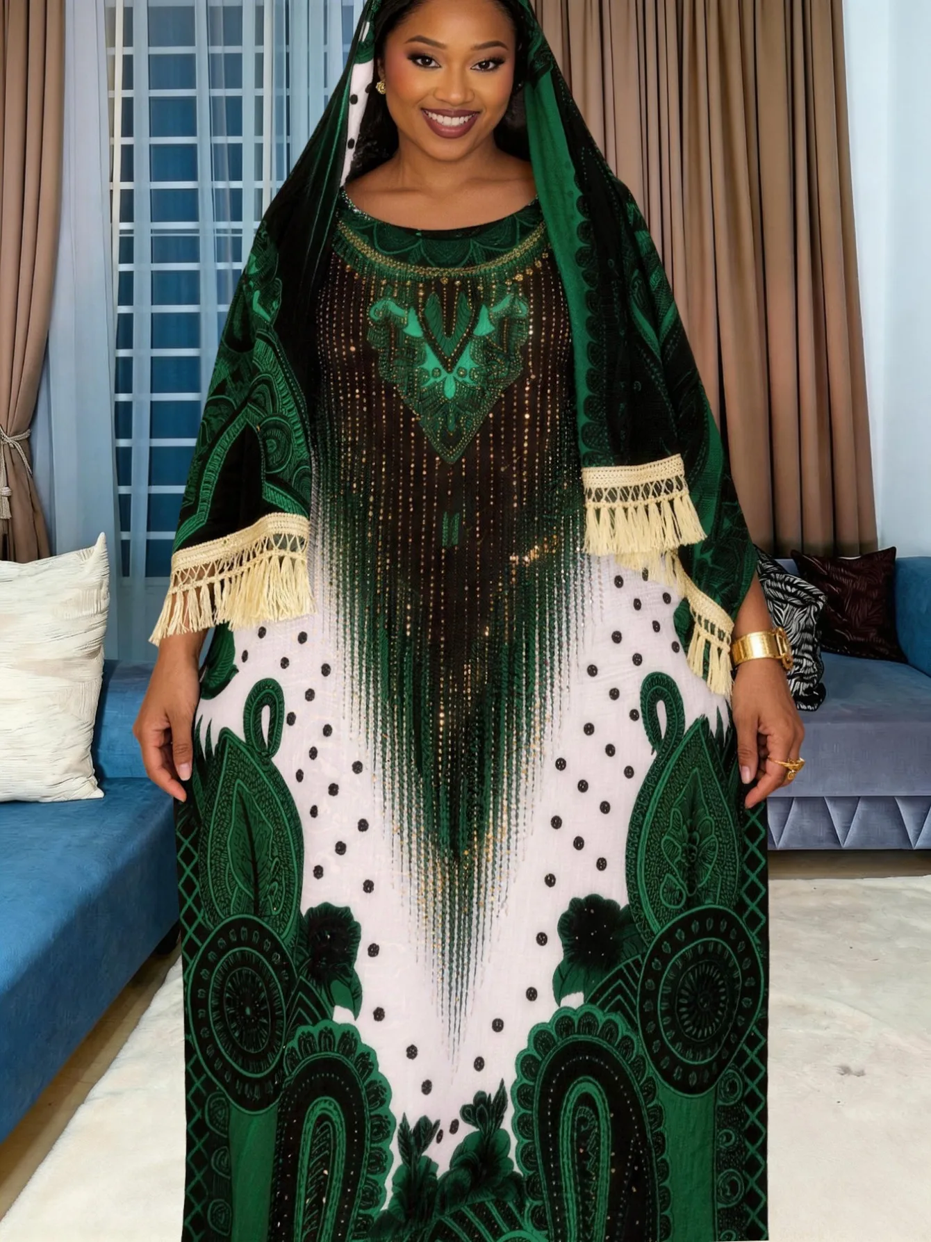Oversized Embroidered Middle Eastern Abaya and Shawl Set African Ethnic Print Viscose Plus Size Women Robe 2 Piece Outfit
Oversized Embroidered Middle Eastern Abaya and Shawl Set African Ethnic Print Viscose Plus Size Women Robe 2 Piece Outfit