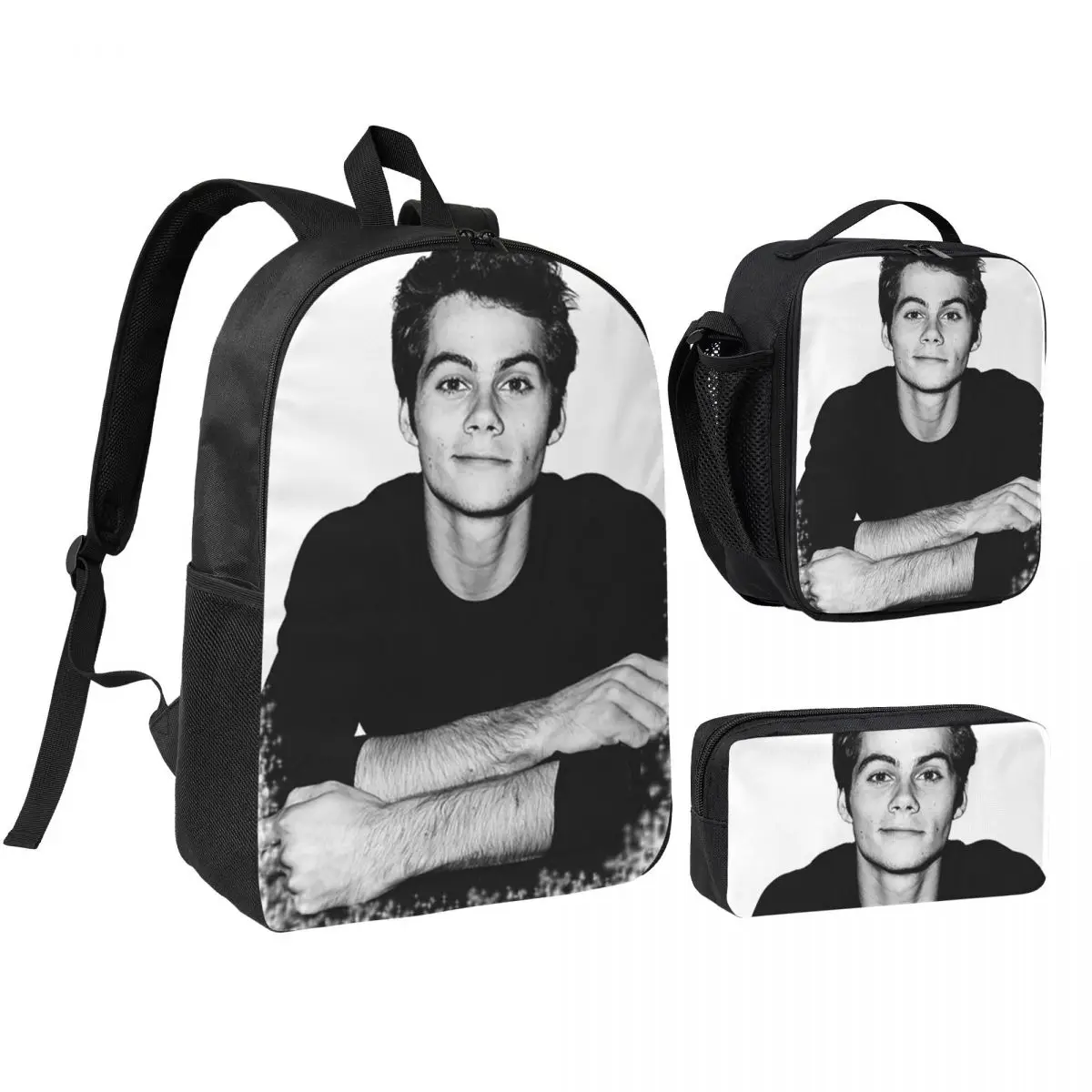 Dylan O'Brien Backpack Student Boys Girls BookBag School Bag Laptop Shoulder Bags 3ps Insulated Lunch Bag Pencil Case
Dylan O'Brien Backpack Student Boys Girls BookBag School Bag Laptop Shoulder Bags 3ps Insulated Lunch Bag Pencil Case