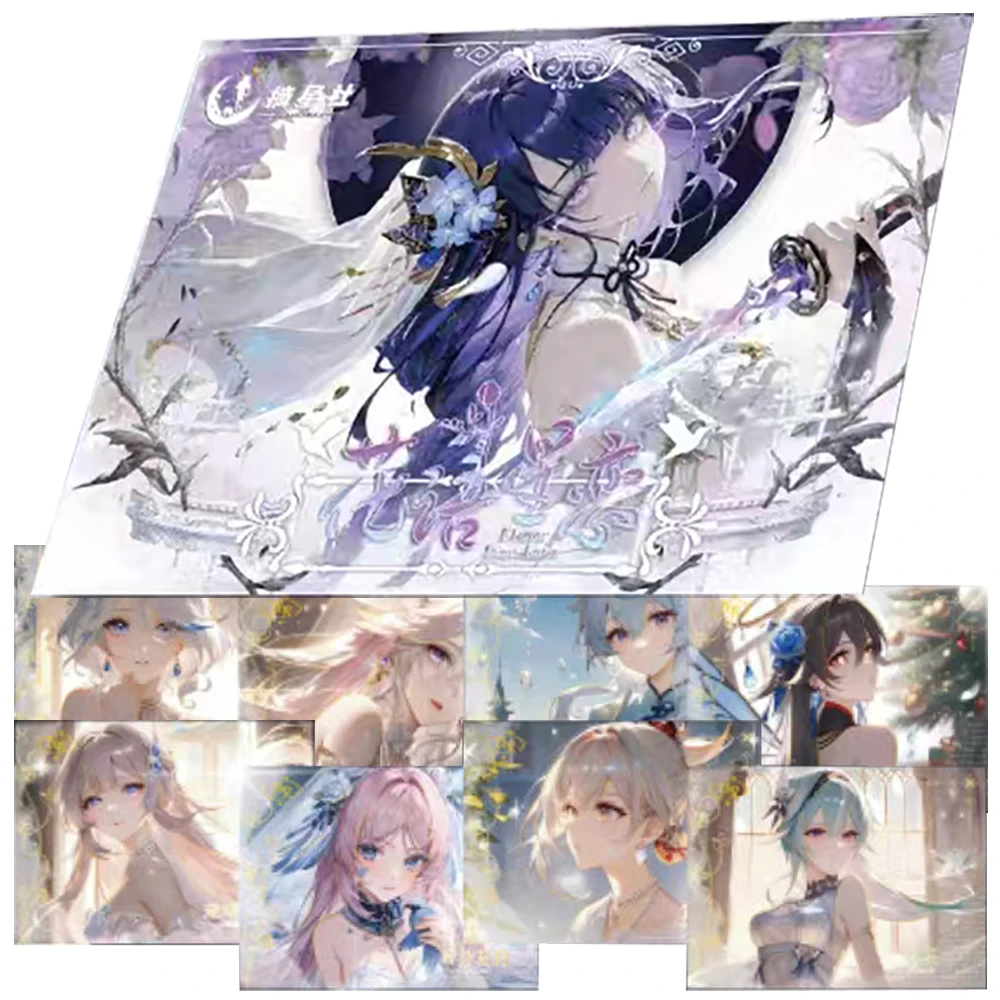 Wholesale Flower Star Love Card for Child Raiden Shogun Hatsune Miku Lovely Girls Limited Game Collection Card Toys for Family
Wholesale Flower Star Love Card for Child Raiden Shogun Hatsune Miku Lovely Girls Limited Game Collection Card Toys for Family