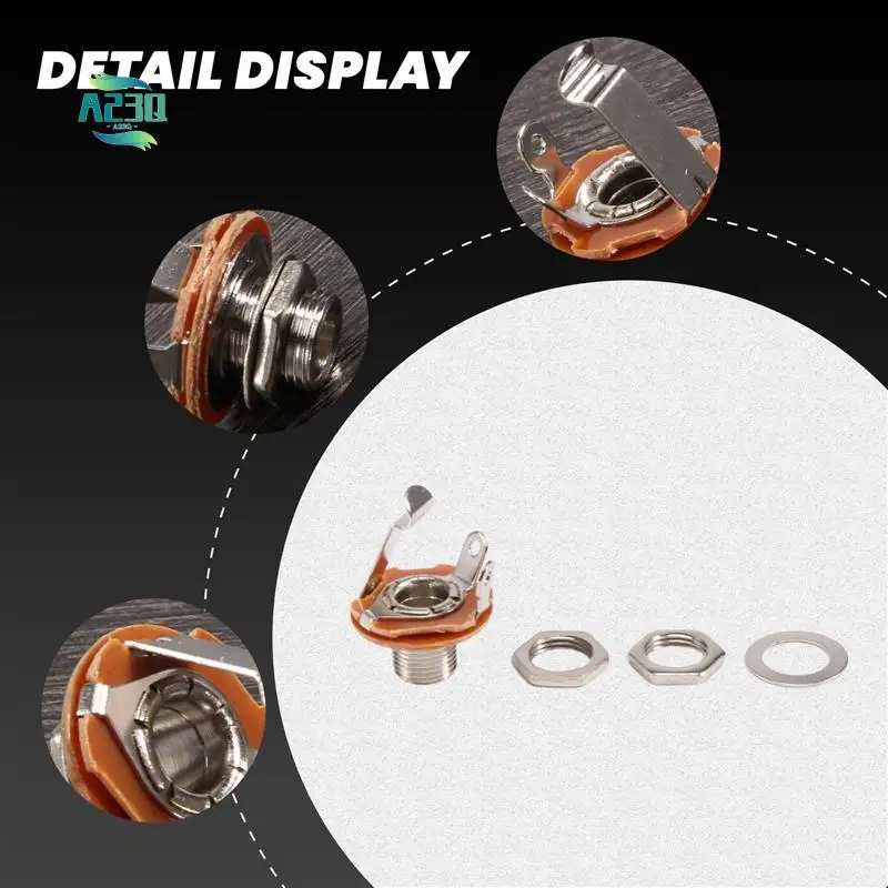 A23Q-Guitar Parts & Accessories Switchcraft 1/4 6.35Mm 2-Conductor Mono Chassis Guitar Jack Input Output
A23Q-Guitar Parts & Accessories Switchcraft 1/4 6.35Mm 2-Conductor Mono Chassis Guitar Jack Input Output
