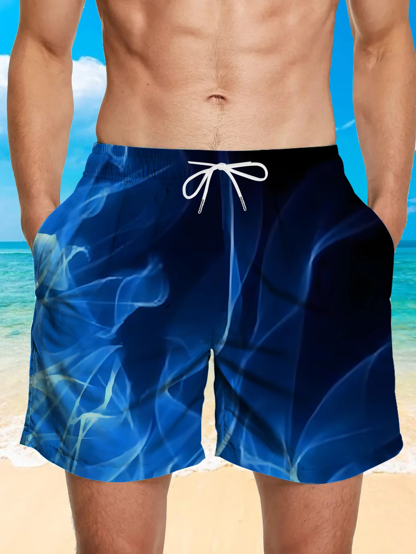Thin Section Quick Dry Polyester Shorts Men Full Digital Print Outdoor Beach Pants
Thin Section Quick Dry Polyester Shorts Men Full Digital Print Outdoor Beach Pants