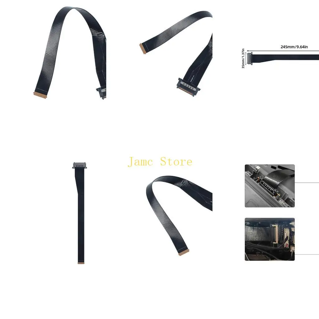 LX0B Replacement Screen Cable For Lab X2D P2S 3D Printer Flexible Durability
LX0B Replacement Screen Cable For Lab X2D P2S 3D Printer Flexible Durability