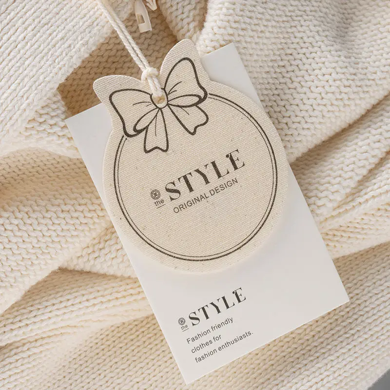 Eco-friendly Cotton and Linen Children's Clothing Hangtags Customized Clothing Store Name Logos QR Code Price Size Tags Custom
Eco-friendly Cotton and Linen Children's Clothing Hangtags Customized Clothing Store Name Logos QR Code Price Size Tags Custom