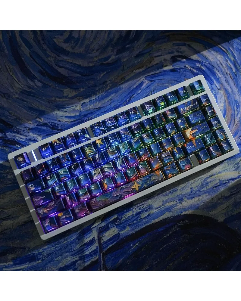 Comic White Double Engraved Transparent Pbt Original Full Set of Keycaps Korean Russian German Western Grammar Arabic
Comic White Double Engraved Transparent Pbt Original Full Set of Keycaps Korean Russian German Western Grammar Arabic
