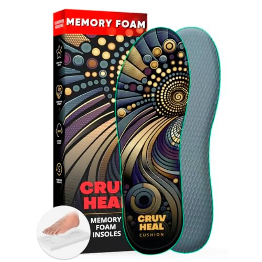 Memory Foam Shoe Inserts for and Extra Cushion Insoles Soft and Comfortable
Memory Foam Shoe Inserts for and Extra Cushion Insoles Soft and Comfortable