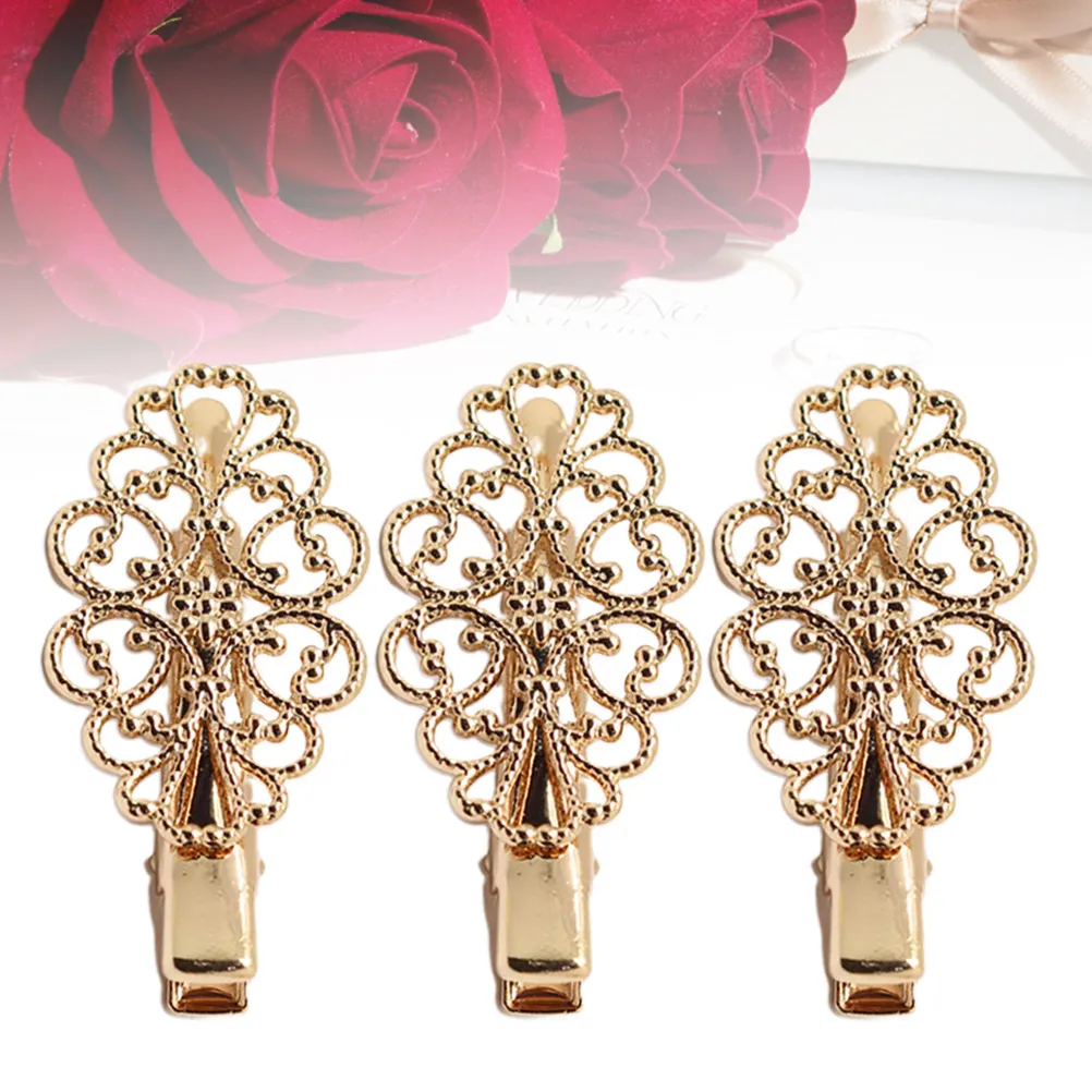 3Pcs Retro Duckbill Hair Clips Hollow Brass Vintage Hairpins for Women Girls Lightweight Portable Daily Party Gift
3Pcs Retro Duckbill Hair Clips Hollow Brass Vintage Hairpins for Women Girls Lightweight Portable Daily Party Gift