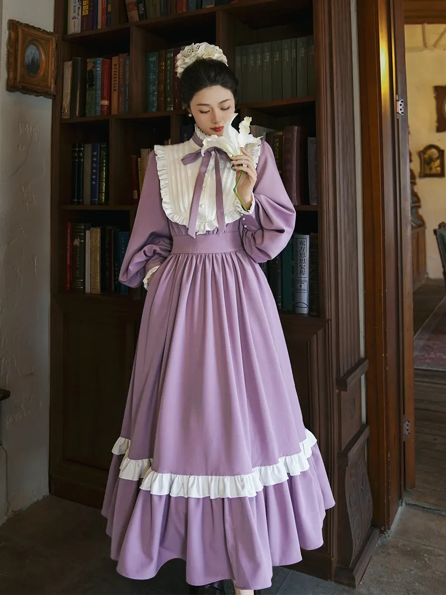 TIYIHAILEY Autumn Spring Women Dress Full Lantern Sleeve Long Maxi Ladies S-XL Vintage High Waist Purple Ruffles Big Hem Dresses
TIYIHAILEY Autumn Spring Women Dress Full Lantern Sleeve Long Maxi Ladies S-XL Vintage High Waist Purple Ruffles Big Hem Dresses