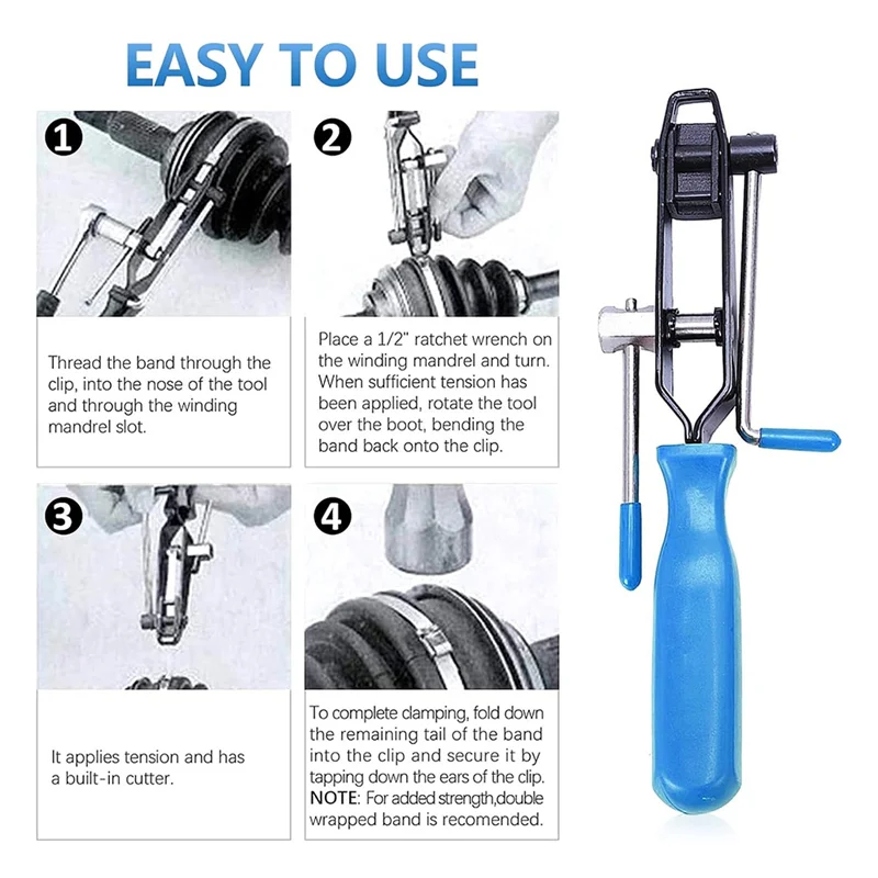 AAAF 2PCS CV Joint Boot Clamp Pliers For Automotive Repair Hose & Ear Clamp Tool Kit Dust Sleeve Ball Cage Disassembly Tools
AAAF 2PCS CV Joint Boot Clamp Pliers For Automotive Repair Hose & Ear Clamp Tool Kit Dust Sleeve Ball Cage Disassembly Tools