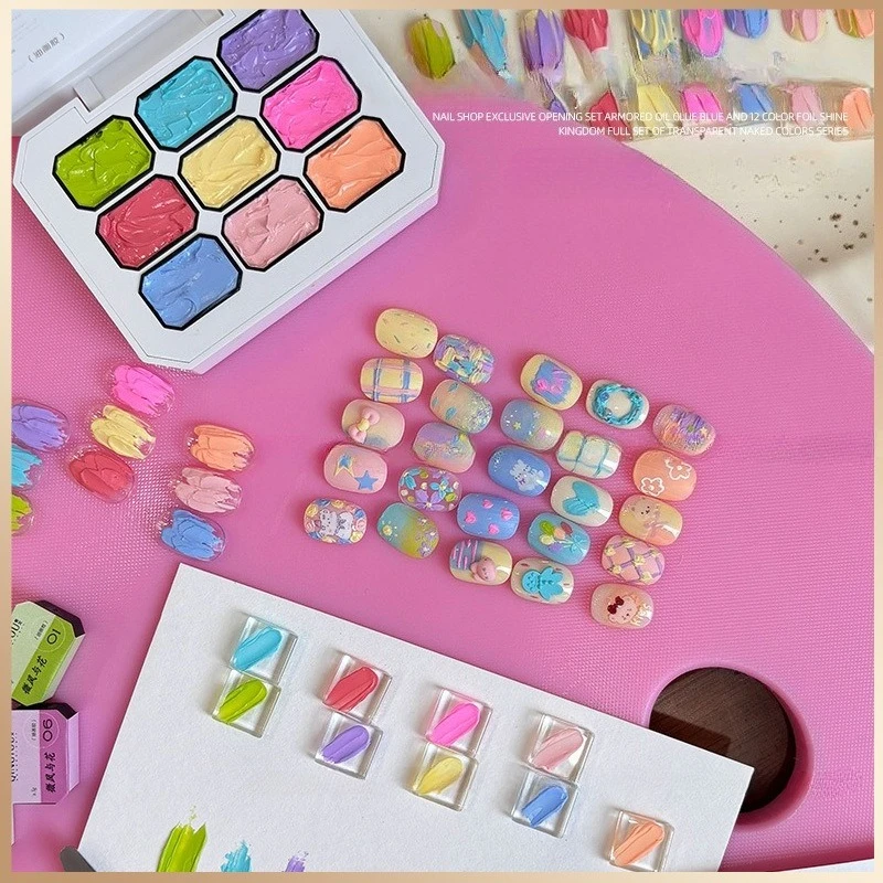 Клей для масляной живописи, 9 цветов, набор, маникюрное искусство, украшение, дизайн, сделай сам, высокая насыщенность, окрашенный резной дизайн ногтей, 3D текстура, гель-лаки
Клей для масляной живописи, 9 цветов, набор, маникюрное искусство, украшение, дизайн, сделай сам, высокая насыщенность, окрашенный резной дизайн ногтей, 3D текстура, гель-лаки