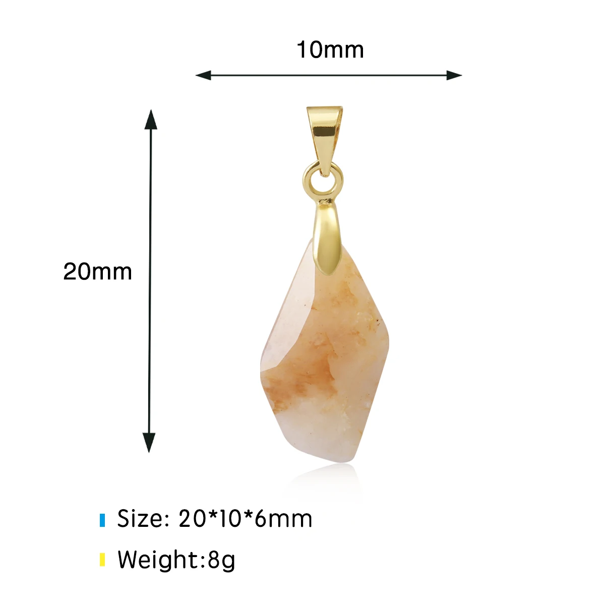 12pcs Natural Gemstones Gemstones Facets Irregular Pendants Handmade Crafts Diy Charms Necklaces Earrings Accessories Gifts
12pcs Natural Gemstones Gemstones Facets Irregular Pendants Handmade Crafts Diy Charms Necklaces Earrings Accessories Gifts