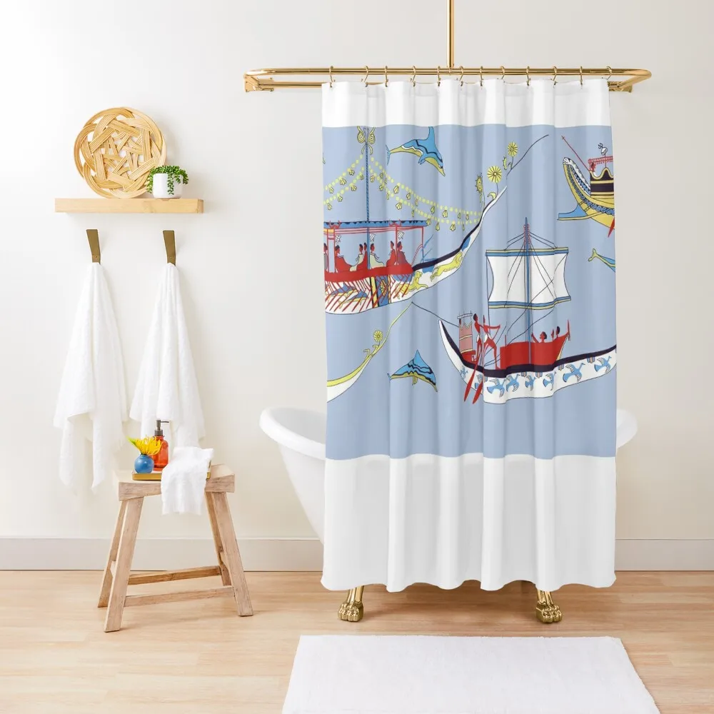 Minoan Admirals Flotilla Fresco Shipping Scene Restoration Shower Curtain For Bathroom Shower Bathroom For Shower Curtain
Minoan Admirals Flotilla Fresco Shipping Scene Restoration Shower Curtain For Bathroom Shower Bathroom For Shower Curtain