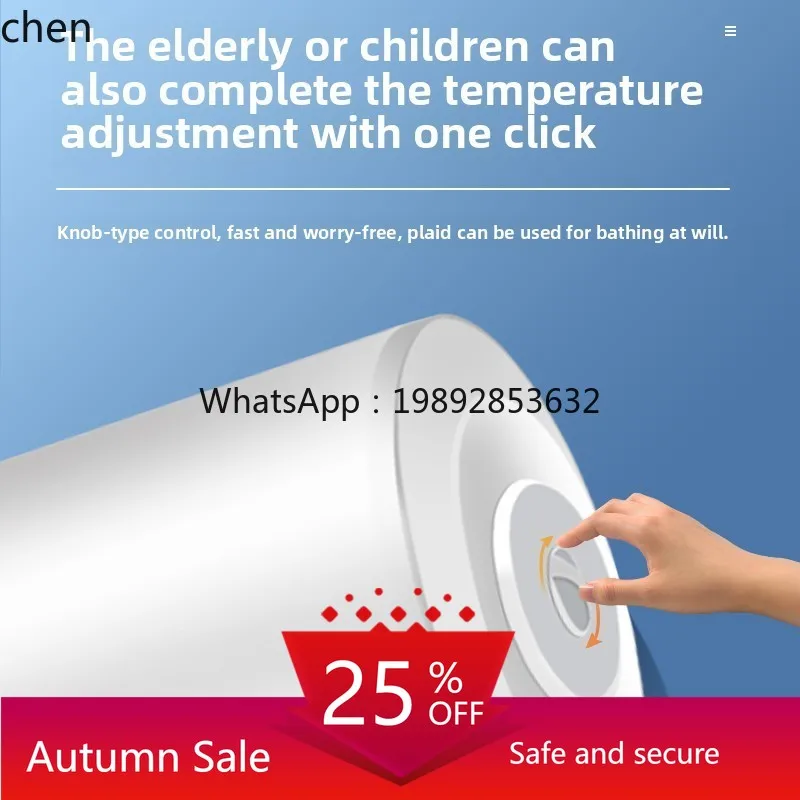 ZZ water heater electric household small bathroom bath storage water heater 60 liters rental room
ZZ water heater electric household small bathroom bath storage water heater 60 liters rental room