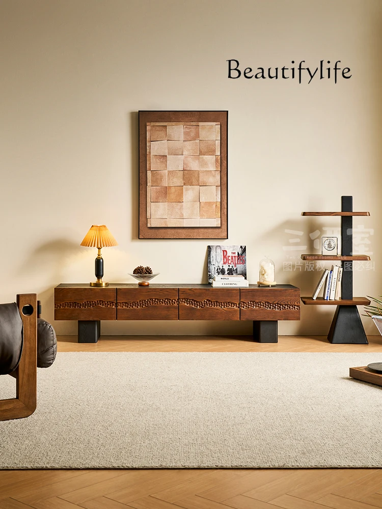 Шкаф для телевизора из цельного дерева в средневековом стиле, черный напольный шкаф для гостиной из американского ясеня, мебель во французском стиле ретро
Шкаф для телевизора из цельного дерева в средневековом стиле, черный напольный шкаф для гостиной из американского ясеня, мебель во французском стиле ретро