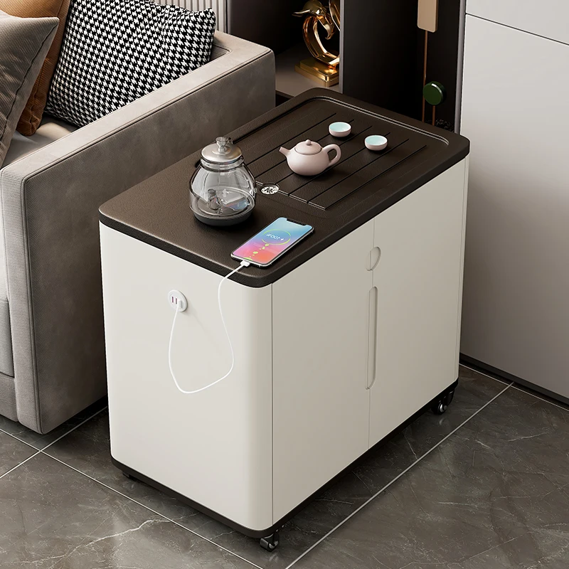 Mobile tea table Household small tea cart Integrated kettle Huoshi Smart Kung Fu table cabinet Living room
Mobile tea table Household small tea cart Integrated kettle Huoshi Smart Kung Fu table cabinet Living room