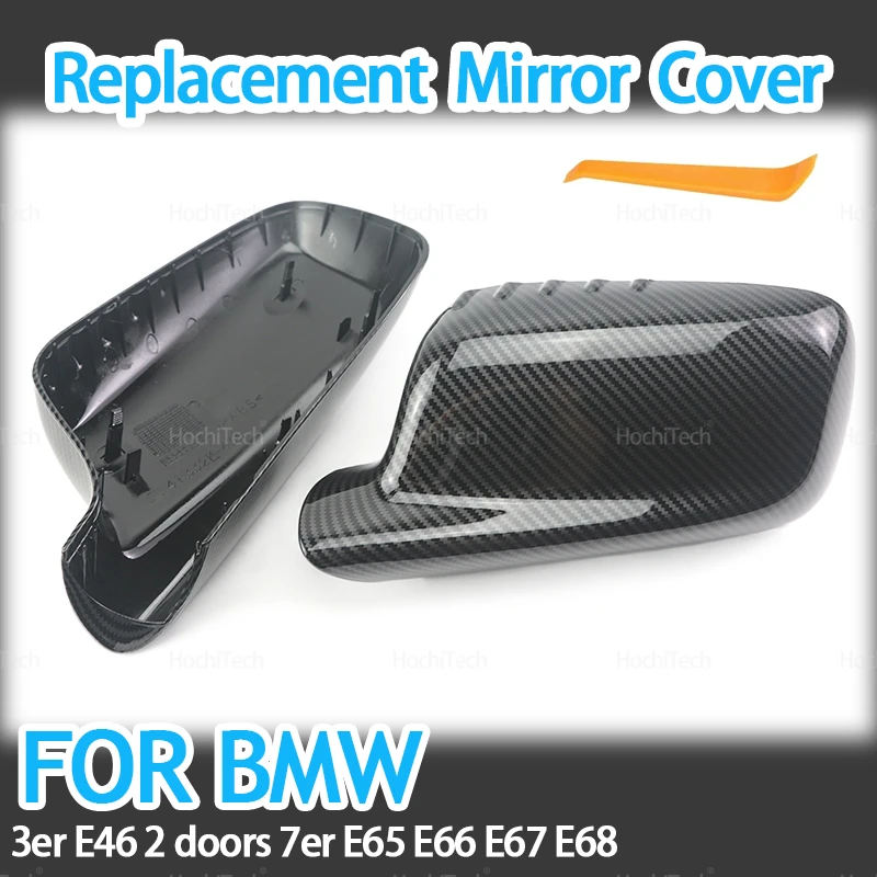 For BMW 3 Series E46 2 doors 7 Series E65 E66 E67 E68 2001-2008 Gloss Black Rearview Mirror Cover Wing Side Rear View Mirror Cap
For BMW 3 Series E46 2 doors 7 Series E65 E66 E67 E68 2001-2008 Gloss Black Rearview Mirror Cover Wing Side Rear View Mirror Cap
