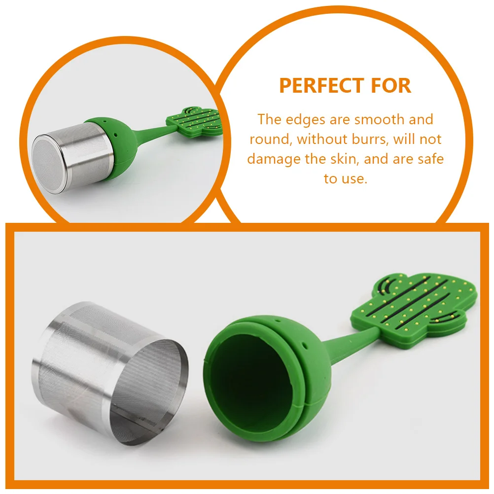 Tea Filtering Tool 304 Stainless Steel Silicone Leaf Strainer For Loose Tea Reusable Infuser Kitchen Office Supplies
Tea Filtering Tool 304 Stainless Steel Silicone Leaf Strainer For Loose Tea Reusable Infuser Kitchen Office Supplies