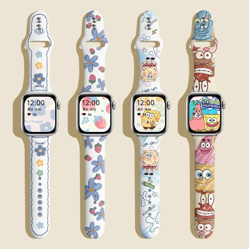 Applicable Apple Watch Iwatchs9 S8 Watch Strap Applewatch7 Premium Ultra Trendy Prints Watch Strap Cartoon Kawaii 2026 New
Applicable Apple Watch Iwatchs9 S8 Watch Strap Applewatch7 Premium Ultra Trendy Prints Watch Strap Cartoon Kawaii 2026 New