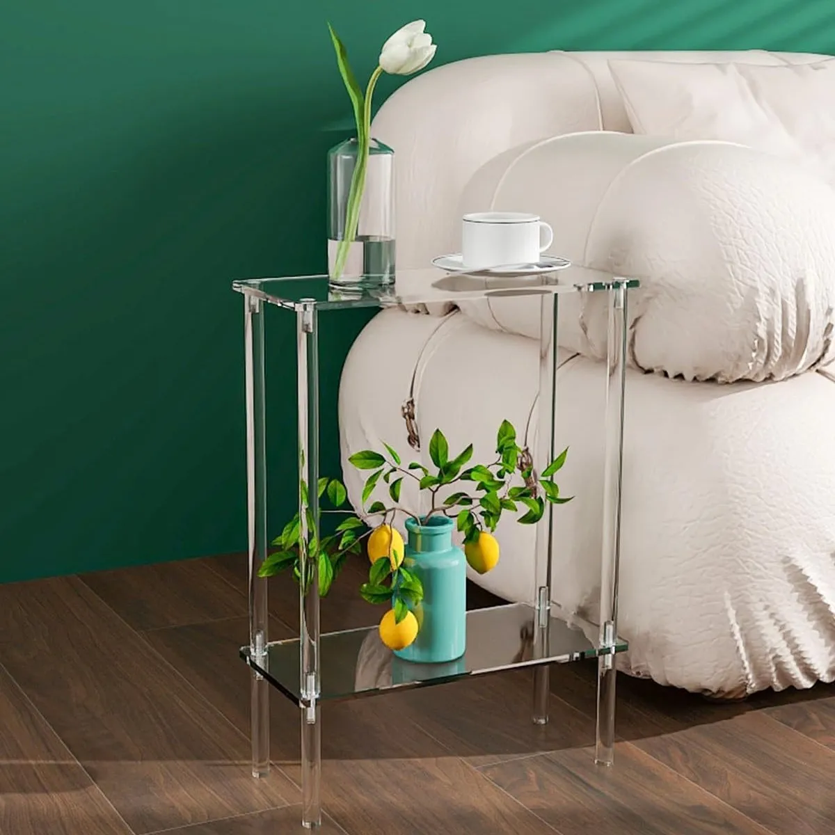 Acrylic Shelf Multi-layer Storage Display Shelf Light Luxury Side Table Bedside Table Mesa De Centro Sala Coffee Side Table
Acrylic Shelf Multi-layer Storage Display Shelf Light Luxury Side Table Bedside Table Mesa De Centro Sala Coffee Side Table