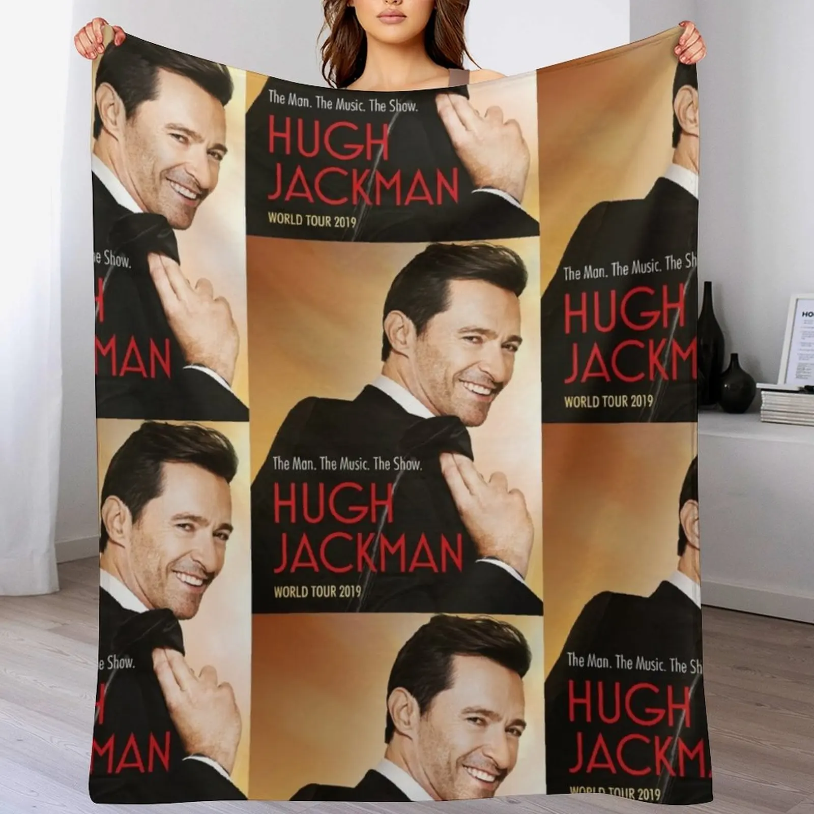 hugh world jackman tour 2019 2020 satudelapan Unisex T-Shirt Front Throw Blanket Fuzzy Plush Throw Blanket for Sofa Chair
hugh world jackman tour 2019 2020 satudelapan Unisex T-Shirt Front Throw Blanket Fuzzy Plush Throw Blanket for Sofa Chair