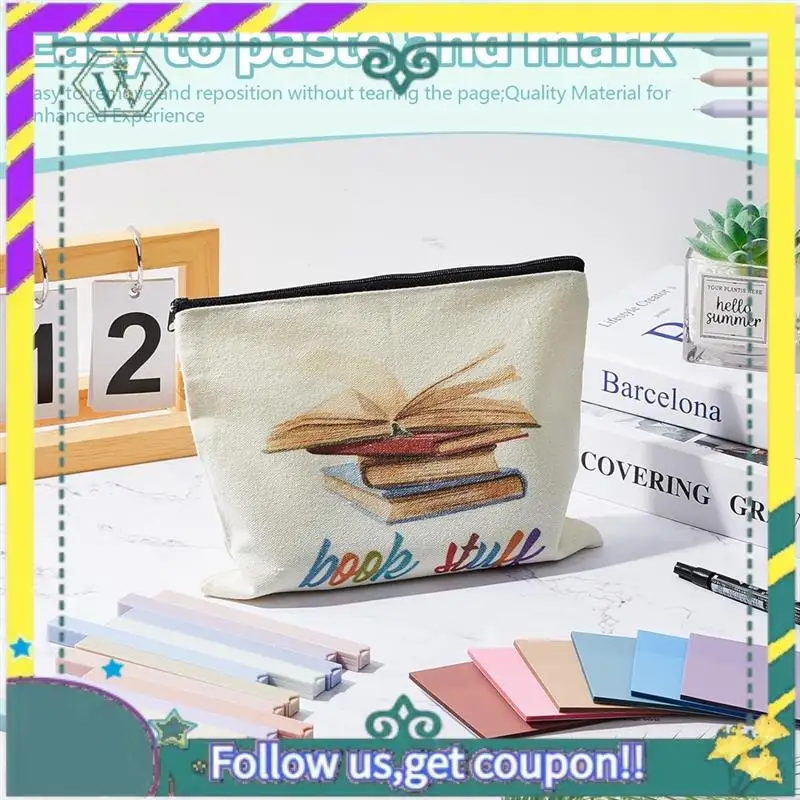 NEW Book Annotation Kit, Set Of Pencil Case Pouch,300 Sheets Transparent Sticky Notes, For Book Lover Gift Bookwormannotator
NEW Book Annotation Kit, Set Of Pencil Case Pouch,300 Sheets Transparent Sticky Notes, For Book Lover Gift Bookwormannotator