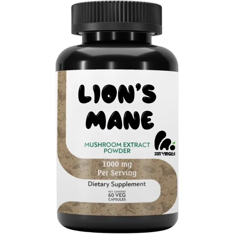 Lion sideburns mushroom powder extract capsule
Lion sideburns mushroom powder extract capsule