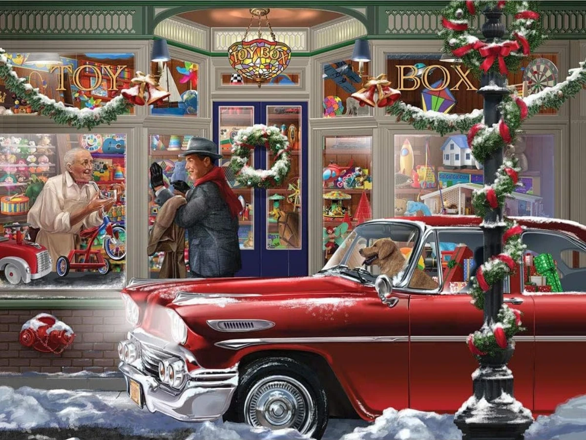 Last Minute Christmas 120/300/500/1000 Pieces Art Jigsaw Puzzles Brain Training Challenging Educational Toys for Adults Kids
Last Minute Christmas 120/300/500/1000 Pieces Art Jigsaw Puzzles Brain Training Challenging Educational Toys for Adults Kids