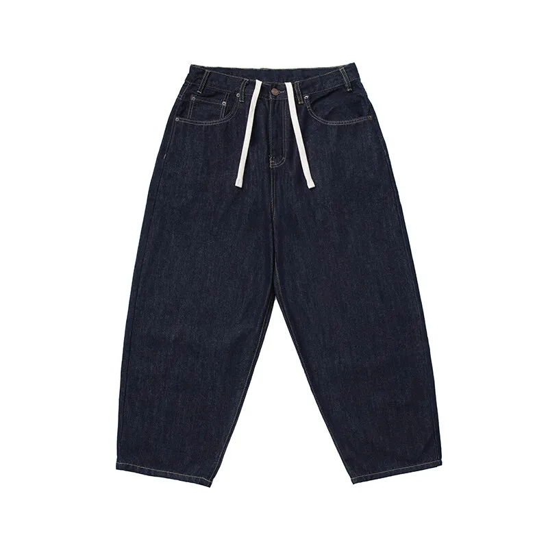 Japanese Amikaji Fashion Wide Leg Jeans Men Streetwear Casual Loose Ankle-length Denim Baggy Jeans Pant Cityboy Harem Trousers
Japanese Amikaji Fashion Wide Leg Jeans Men Streetwear Casual Loose Ankle-length Denim Baggy Jeans Pant Cityboy Harem Trousers
