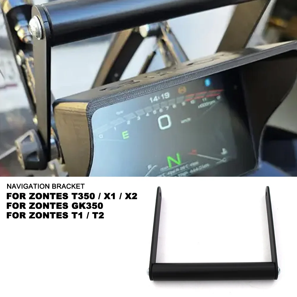 For Zontes Gk350 T350 / X1 / X2 T1 / T2 Motorcycle Accessories Stand Holder Phone Mobile Gps Navigation Plate Bracket
For Zontes Gk350 T350 / X1 / X2 T1 / T2 Motorcycle Accessories Stand Holder Phone Mobile Gps Navigation Plate Bracket