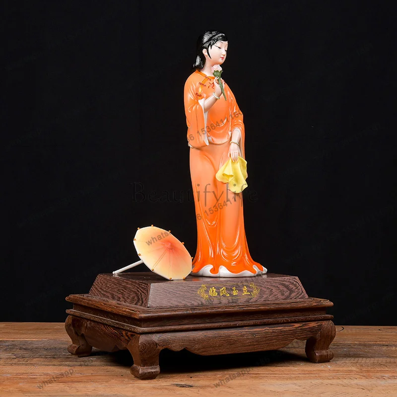 Home Decoration Vintage Ceramic Ornaments Chinese Beauty Figure Sculptures Study Sculptures Crafts Paris Statues Home Decor
Home Decoration Vintage Ceramic Ornaments Chinese Beauty Figure Sculptures Study Sculptures Crafts Paris Statues Home Decor