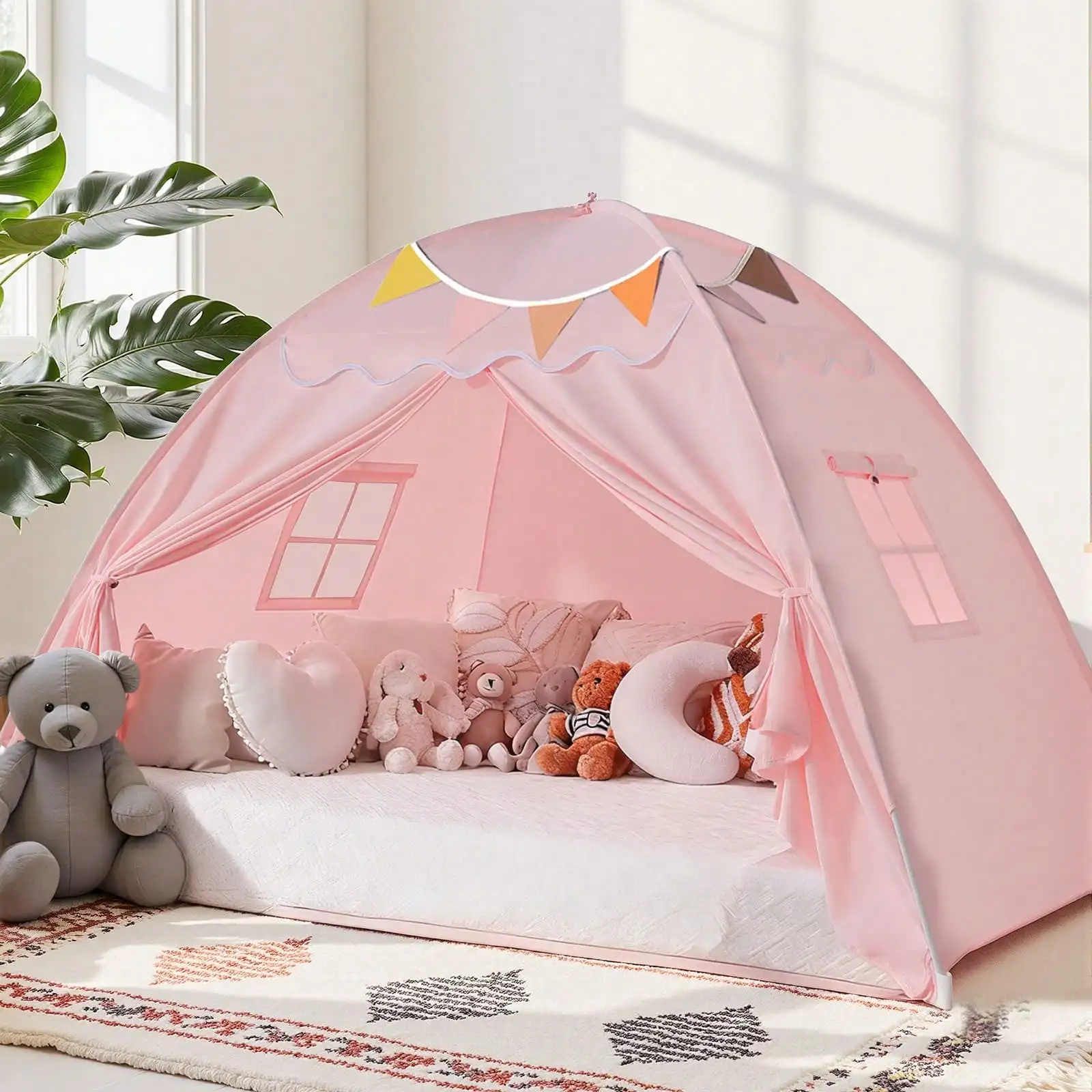 Flags - Portable Foldable Canopy For Toddler Beds, Indoor Playhouse, Privacy Space For Boy
Flags - Portable Foldable Canopy For Toddler Beds, Indoor Playhouse, Privacy Space For Boy