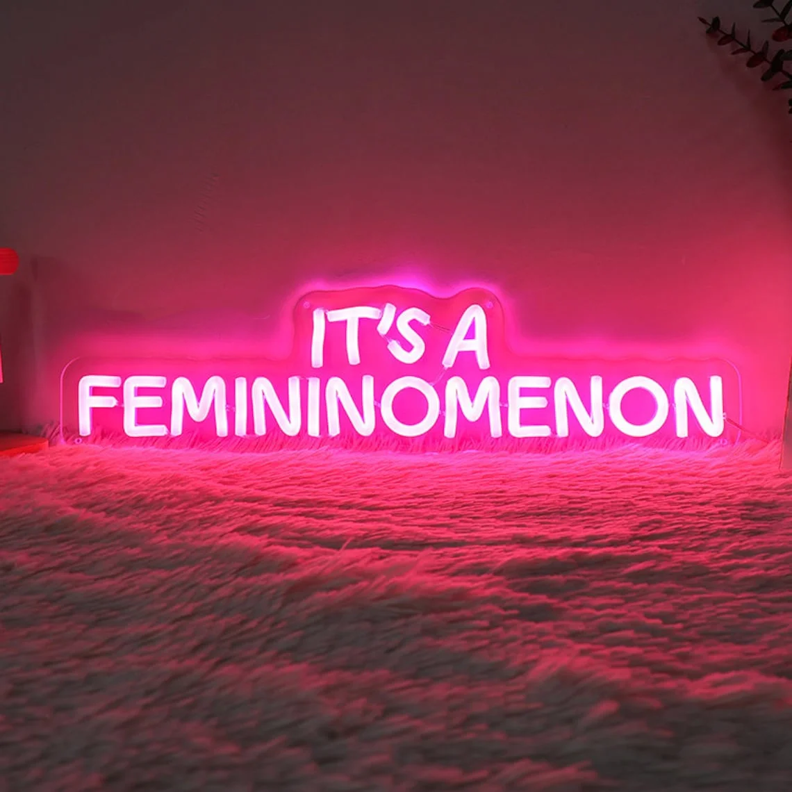 Неоновая вывеска It Is A Femininomenon, Феминистский настенный художественный декор, Неоновый свет Femininomenon, Декор комнаты для девчаток, Подарок на день рождения для девочки
Неоновая вывеска It Is A Femininomenon, Феминистский настенный художественный декор, Неоновый свет Femininomenon, Декор комнаты для девчаток, Подарок на день рождения для девочки