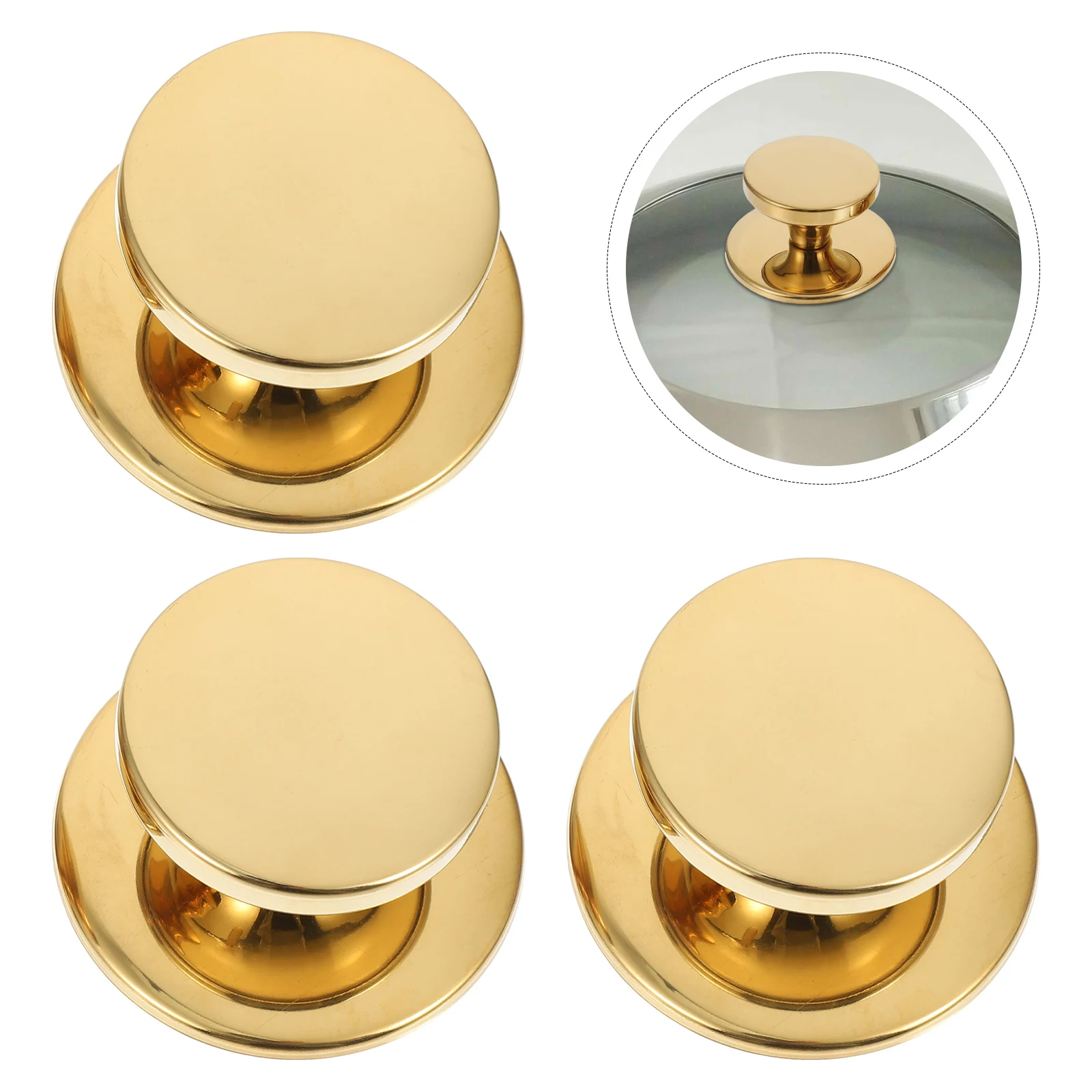4pcs Pot Lid Knobs Stainless Steel High Temp Resistant Suitable Most Lids Steaming Pots Woks Kitchen Gadgets
4pcs Pot Lid Knobs Stainless Steel High Temp Resistant Suitable Most Lids Steaming Pots Woks Kitchen Gadgets
