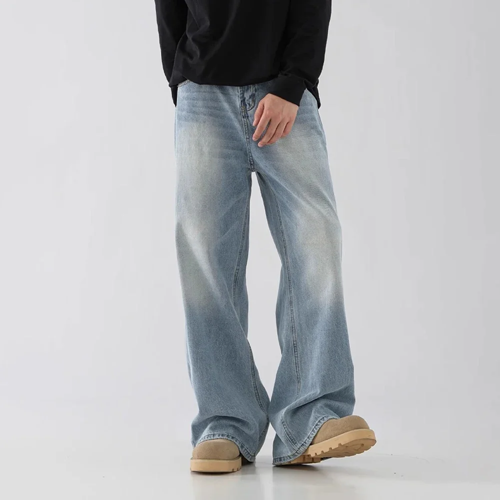 Men Vintage Jeans Wide-Leg Jean Classic Straight Leg Casual Pants Straight Baggy Hip Hop Streetwear Trousers Slim Thin Leg Pant
Men Vintage Jeans Wide-Leg Jean Classic Straight Leg Casual Pants Straight Baggy Hip Hop Streetwear Trousers Slim Thin Leg Pant