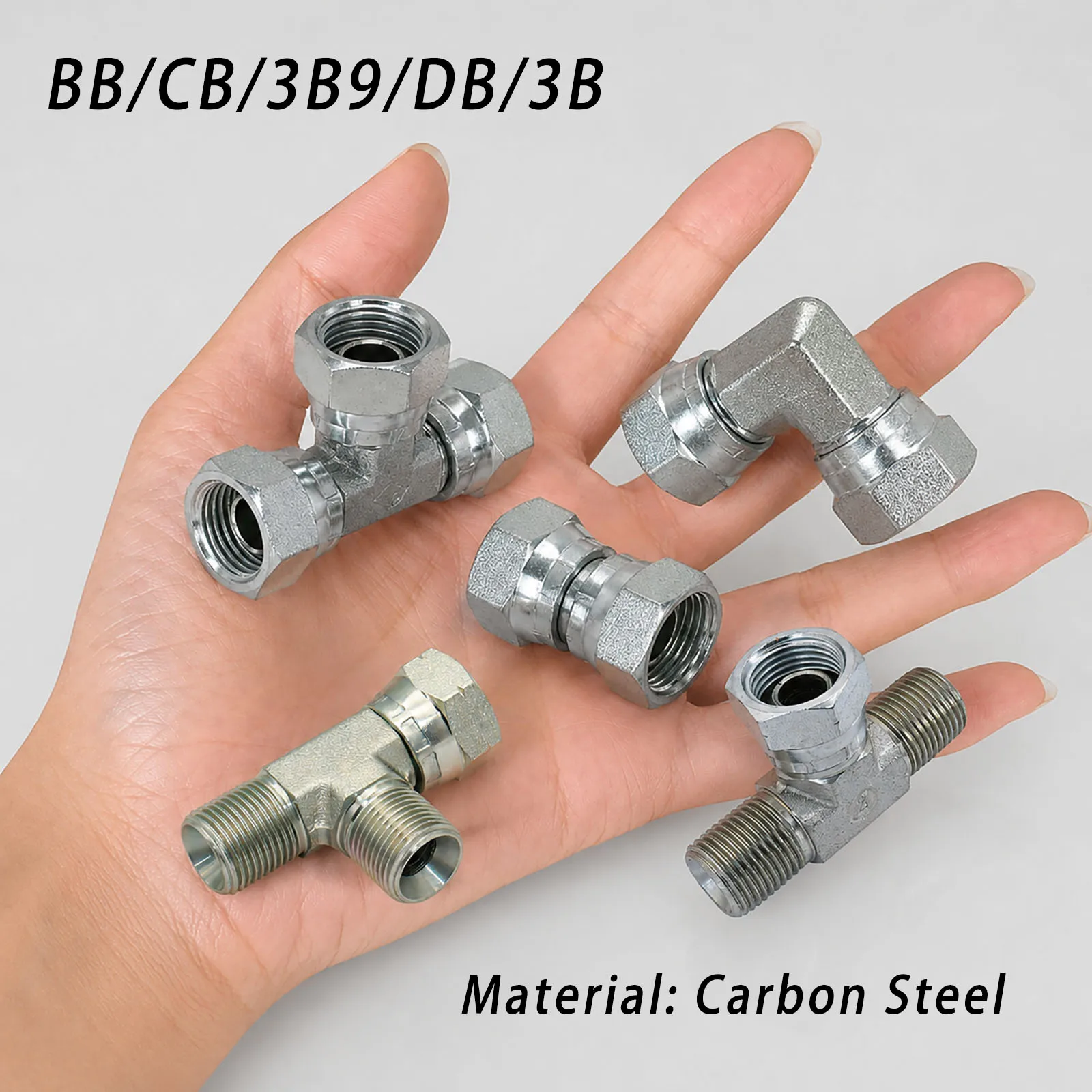 Carbon steel Female to Male Street Tee NPT BSP BSPT 1/8" 1/4" 3/8" 1/2" 4 Way Hydraulic Pipe Fitting Thread Connector Adapter
Carbon steel Female to Male Street Tee NPT BSP BSPT 1/8" 1/4" 3/8" 1/2" 4 Way Hydraulic Pipe Fitting Thread Connector Adapter