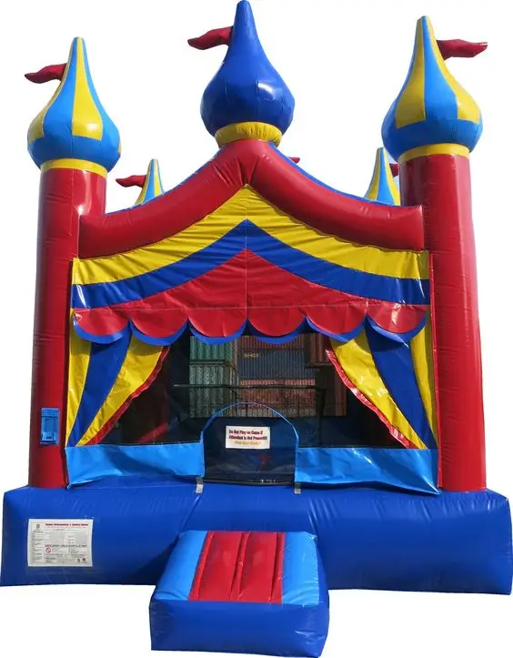 Commercial Grade Backyard Kids Deluxe Castle Inflatable Bouncer Circus Dream Bounce House For Party 
Commercial Grade Backyard Kids Deluxe Castle Inflatable Bouncer Circus Dream Bounce House For Party