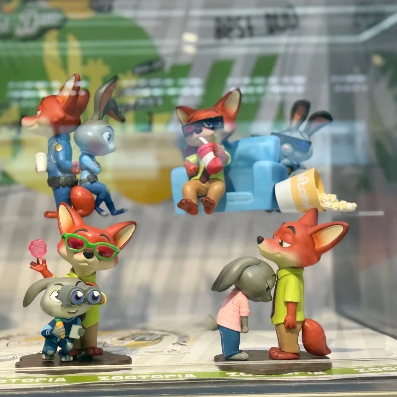Disney Zootopia Nick Wilde Judy Hopps Best Partner Blind Box Action Figures Police Uniform Collectible Desktop Ornaments
Disney Zootopia Nick Wilde Judy Hopps Best Partner Blind Box Action Figures Police Uniform Collectible Desktop Ornaments