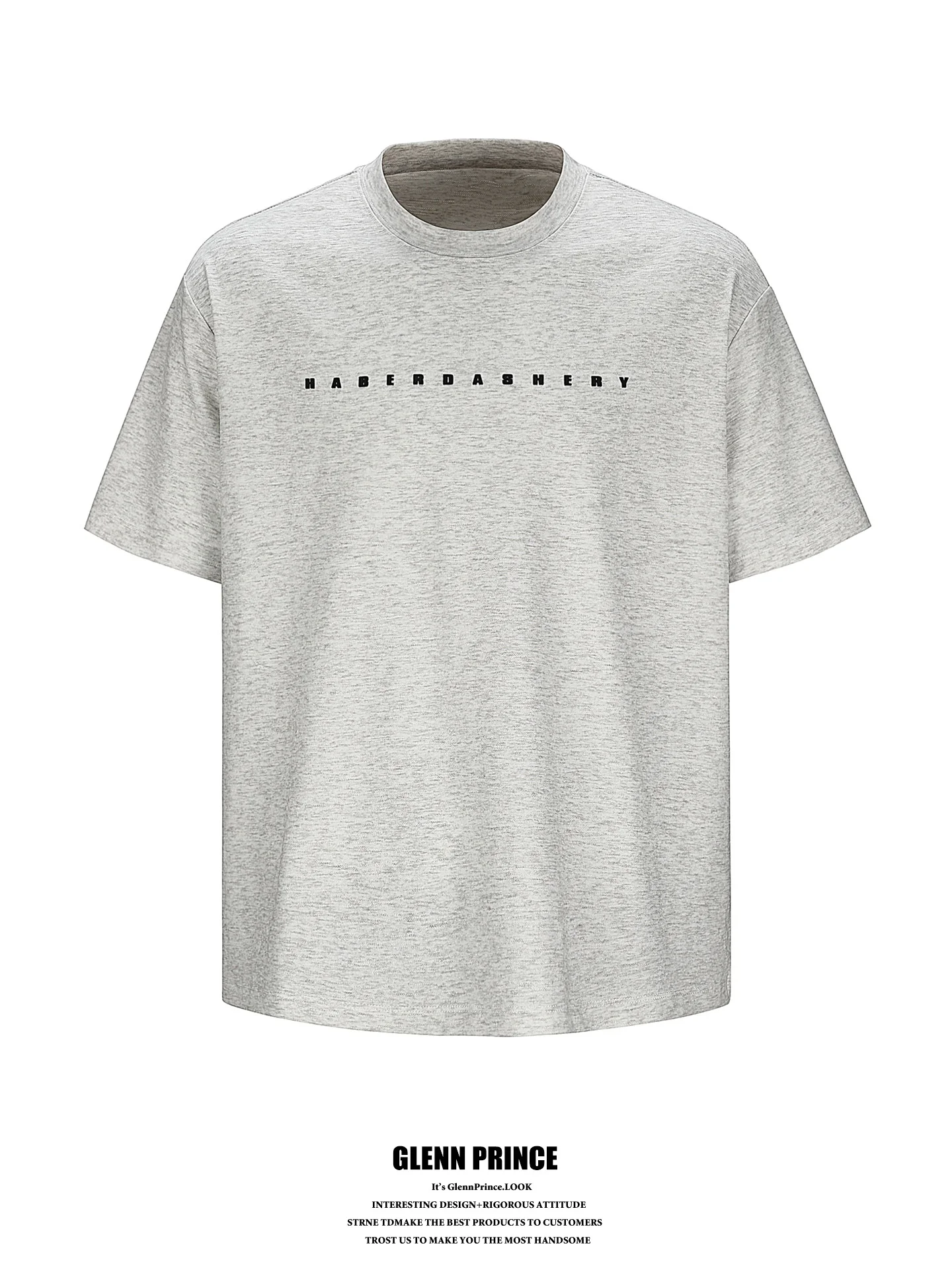 GPstudio Men's Retro Texture Letter Short Sleeve T-shirt Summer Skin-friendly Cool Feeling Casual Trendy Brand Cotton Tee
GPstudio Men's Retro Texture Letter Short Sleeve T-shirt Summer Skin-friendly Cool Feeling Casual Trendy Brand Cotton Tee