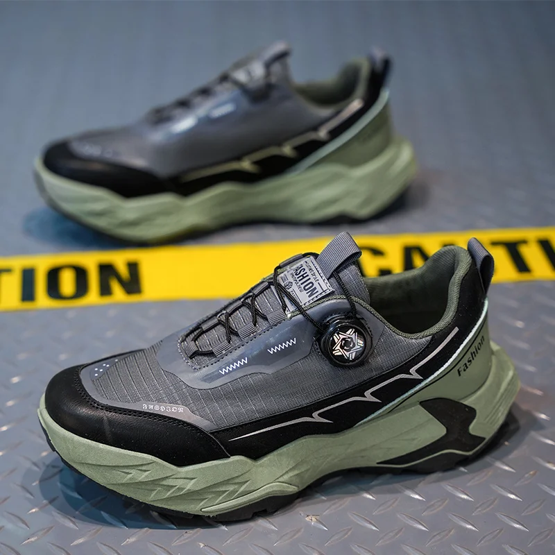 Hot Sale Men's Trekking Shoes Rotary Buckle Climbing Hiking Shoes Men Non-slip Outdoor Sneakers for Man zapatos de senderismo
Hot Sale Men's Trekking Shoes Rotary Buckle Climbing Hiking Shoes Men Non-slip Outdoor Sneakers for Man zapatos de senderismo