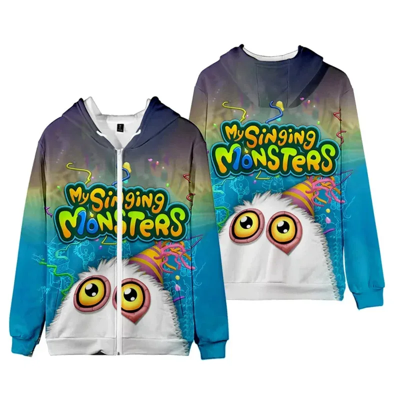 3D New My Singing Monsters Peripheral Monster Concert Pullover Hooded Hooded Adult Children's Fashion Loose Zipper Sweater
3D New My Singing Monsters Peripheral Monster Concert Pullover Hooded Hooded Adult Children's Fashion Loose Zipper Sweater