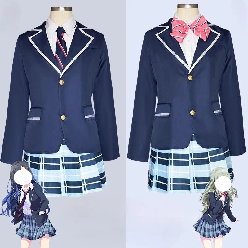 Anime Kusanagi Nene Cosplay Shiraishi An Costume School Unifrom JK Skirt Wig Full Set Role Play Outfit for Women Girls
Anime Kusanagi Nene Cosplay Shiraishi An Costume School Unifrom JK Skirt Wig Full Set Role Play Outfit for Women Girls