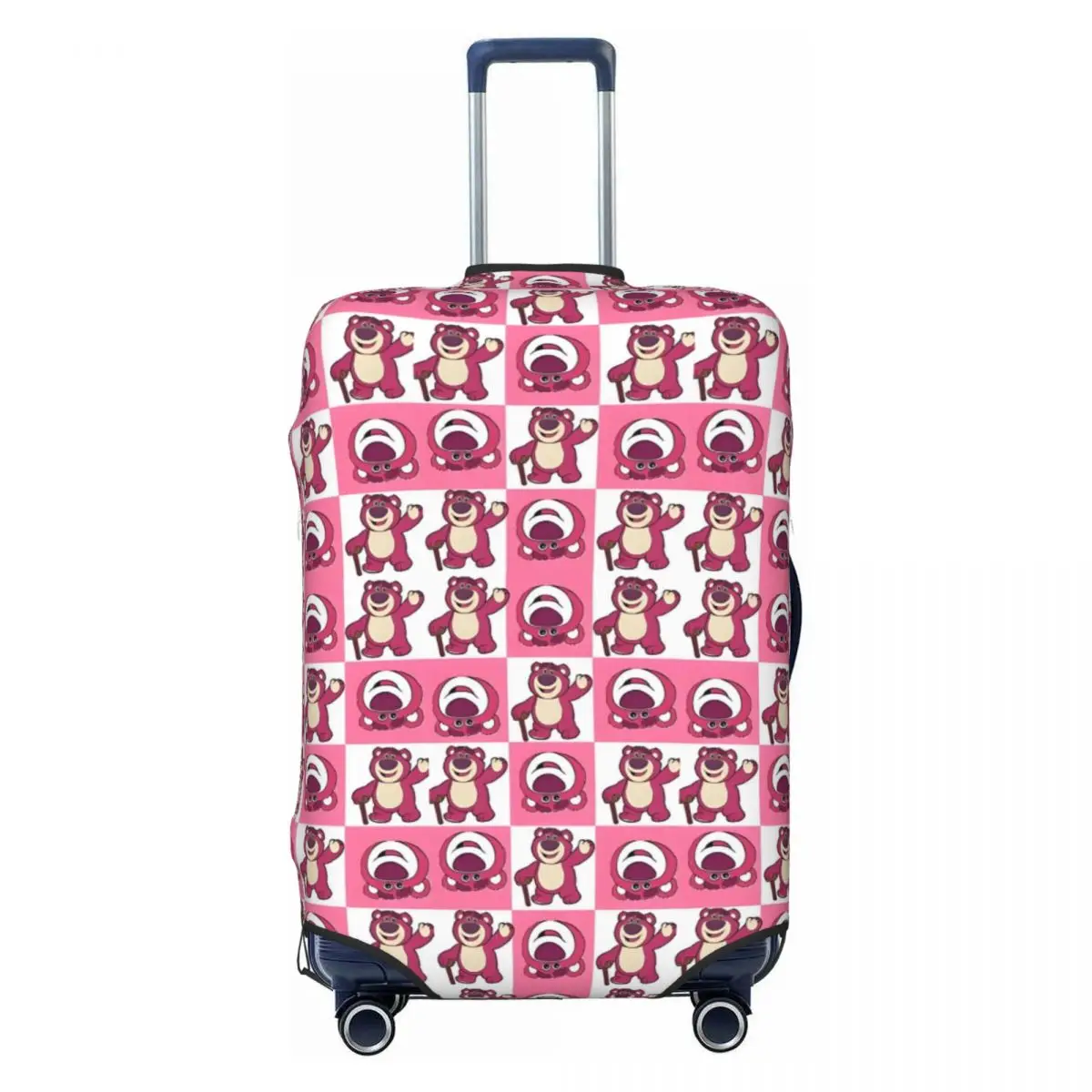 Пользовательский чехол для багажа Lotso Huggin Bear, забавный защитный чехол для чемодана, костюм для 18-32 дюймов
Пользовательский чехол для багажа Lotso Huggin Bear, забавный защитный чехол для чемодана, костюм для 18-32 дюймов