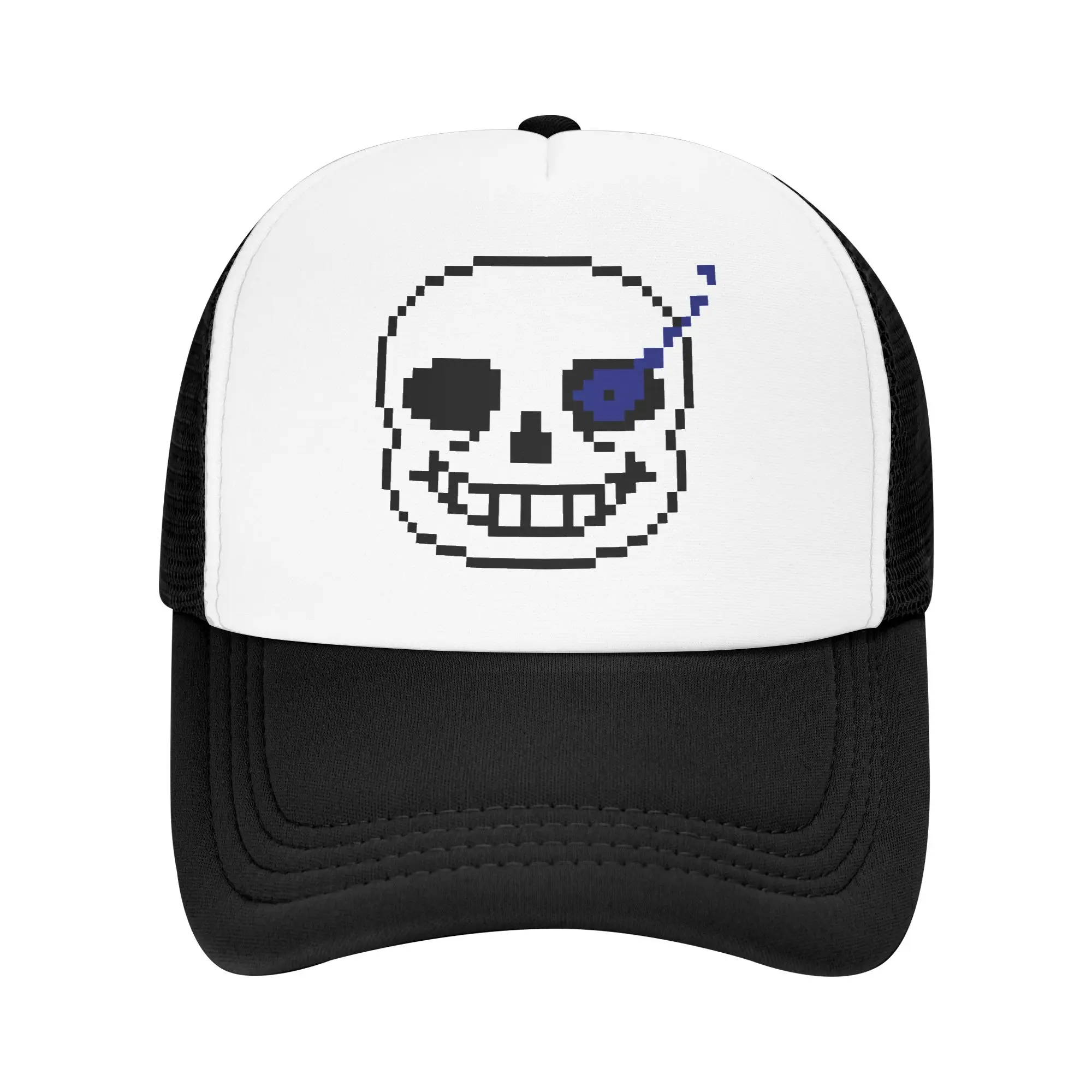 Punk Sans Smile Baseball Cap Women Men Breathable Game Undertale Trucker Hat Sun Protection Snapback Trucker Cap
Punk Sans Smile Baseball Cap Women Men Breathable Game Undertale Trucker Hat Sun Protection Snapback Trucker Cap