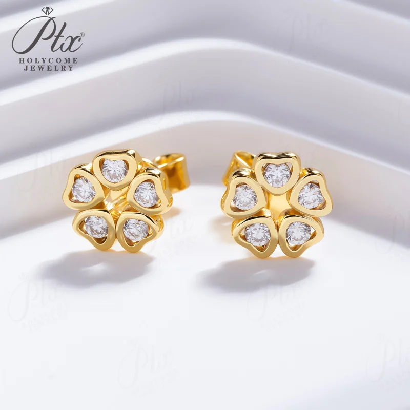 Petal Moissanite Earrings D Color VVS1 Clarity 925 Silver Fashion Hypoallergenic Jewelry for Women Charms Daily Wear Date Gift
Petal Moissanite Earrings D Color VVS1 Clarity 925 Silver Fashion Hypoallergenic Jewelry for Women Charms Daily Wear Date Gift