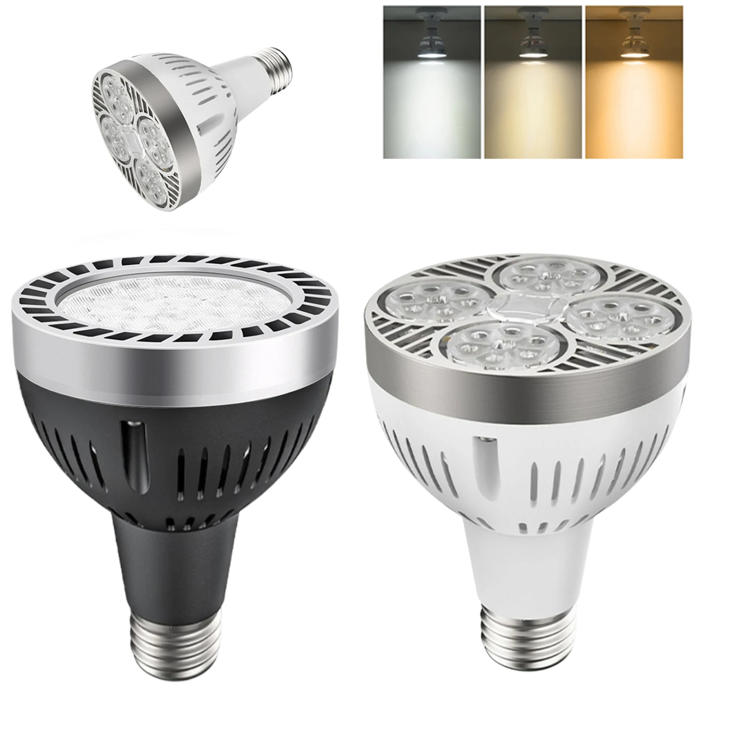 JOYINLED 220V PAR30 E27 LED Light Spotlights Lamp 35W 45W Cool Warm Neutral White 3000K 6000K For Show Room Shop Bar
JOYINLED 220V PAR30 E27 LED Light Spotlights Lamp 35W 45W Cool Warm Neutral White 3000K 6000K For Show Room Shop Bar